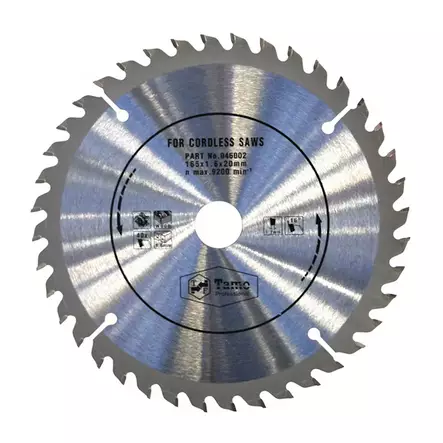 Pyörösahanterä Tamo 165x30mm 40T - Sirkkelinterät - 6420613774817 - 1