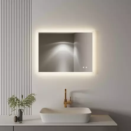Innosanit valopeili 60x80cm - Kylpyhuonevalaisimet - 6438014427997 - 2