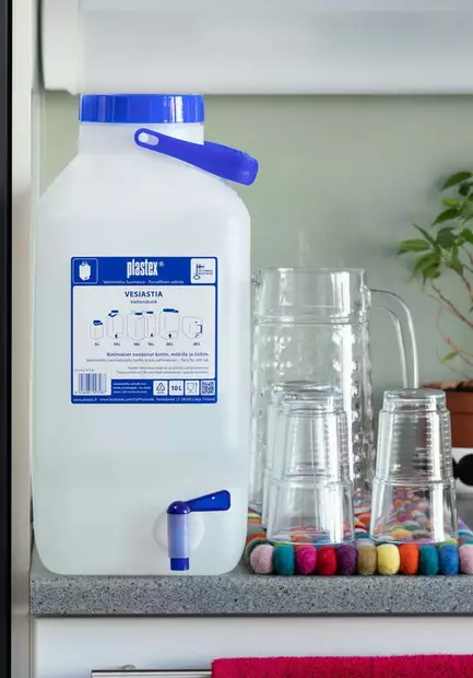 VESIASTIA 10 LITRAA - Vesikanisterit ja vesiastiat - 6416061007287 - 2