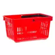 Ostoskori muovinen punainen - Sisustuskorit ja puulaatikot - 6410411811807 - 4