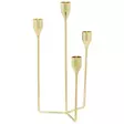 Kynttilänjalka kulta 28,5cm - Kyntteliköt ja kynttilänjalat - 6410416284217 - 1