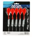 Atom laatutikat 5kpl 24g - Tikkataulut ja tikat - 6410411257537 - 1