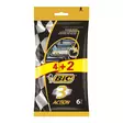 Bic Action 3 varsiterä 4+2 kpl/pkt - Karvahöylät ja vaihtoterät - 3086123399327 - 1