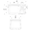 Frezzer Camping MAK 25L 18V 12/24V 230V matkajääkaappipakastin - Matkajääkaapit ja kylmälaukut - 6438014334257 - 5