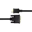 hdmi dvi kaapeli deltaco kullatut liittimet - Audio- ja videokaapelit - 7333048051967 - 2