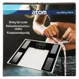 Kehonkoostumusvaaka Atom - Sisäliikunta ja jumppaaminen - 6410416013497 - 2