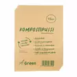 Paperinen KOMPOSTIPUSSI 15 kpl - Biojätepussit - 6417786350207 - 1