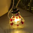 LED valosarja Lumiukko 10l - Valosarjat paristokäyttöiset - 6438506002657 - 1