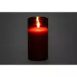 Lasikynttilät 3 kpl 3D Milton pun. - LED-kynttilät - 6410416482347 - 2