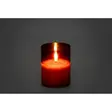Lasikynttilät 3 kpl 3D Milton pun. - LED-kynttilät - 6410416482347 - 4