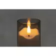 3D LED-pöytäkynttilä 10,5 cm savun harma - LED-kynttilät - 6410416578897 - 2
