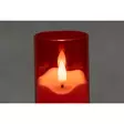 3D LED-pöytäkynttilä 15 cm punainen - LED-kynttilät - 6410416578927 - 2