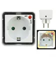 LED-YÖVALO Hämäräkytkin + pistorasia - Muut lamput ja polttimot - 6430038495327 - 1
