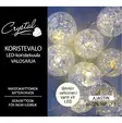 LED MARMORIKUULA 10xled - Valosarjat paristokäyttöiset - 6438159119337 - 1