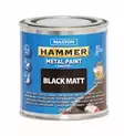 Maali Hammer Sileä Matta musta 250ml - Metallimaalit - 6412490044817 - 1