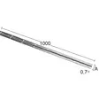 PIANOSARANA 32x0,7x1000MM NIKLATTU - Saranat - 4030995019257 - 1