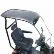 Senioriskootteri YHZ-4W 1000W 60V 20ah musta katolla ja tuulilasilla - Senioriskootterit - 833387 - 4