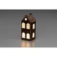 Talolyhty LED-valoilla Århus ruskea - Valohahmot ja valokoristeet - 6410416570587 - 2