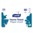 Talouspaperiarkki Lambi Home Towel SÄKKI 21x120kpl - Käsipaperit - 6414301087037 - 2