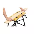Työpöytä kokoontaittuva 100kg Tarmo - Apupukit ja työpöydät - 6410416281827 - 6