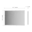 Innosanit valopeili 60x80cm - Kylpyhuonevalaisimet - 6438014427997 - 5