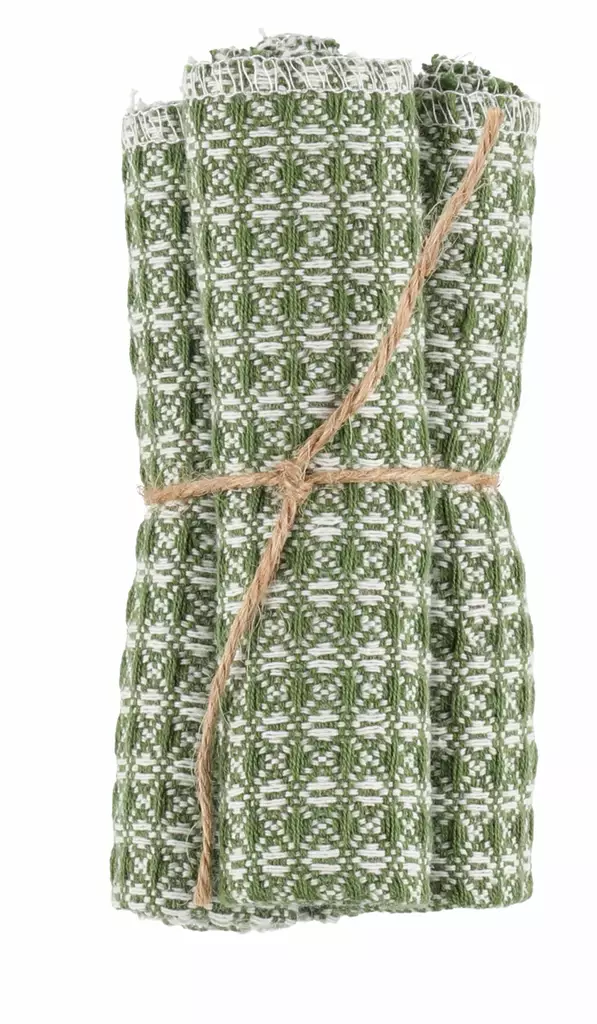 4Living Kestoliina Jumanji vihreä 25x25 cm 3 kpl - Keittiöpyyhkeet - 6410416055107 - 1