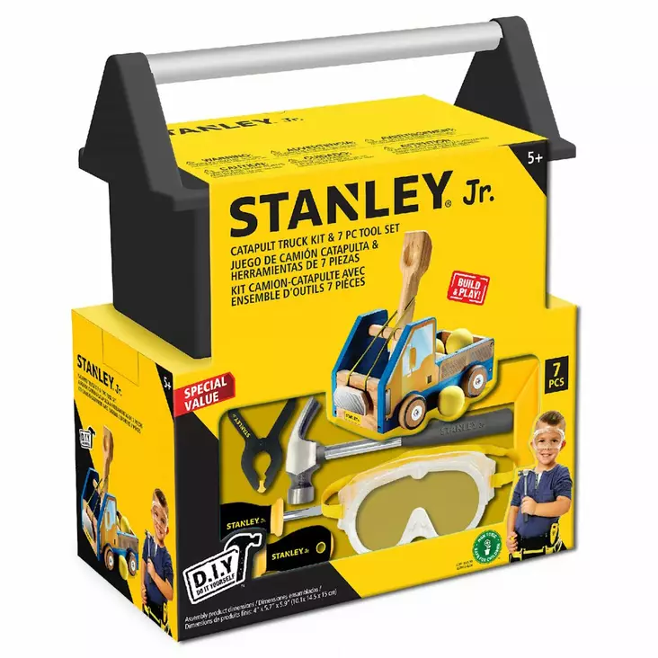 Stanley JR Katapultti DIY-rakennussarja ja työkalut - Rakennussarjat - 7290115141467 - 1