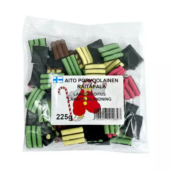 AITO PORVOOLAINEN RAITAPALA 225G - Makeiset ja naposteltavat - 6420617412647 - 1