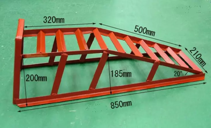 Autoramppi 1kpl 1000kg - Apupukit ja huoltorampit - 6438168042497 - 2