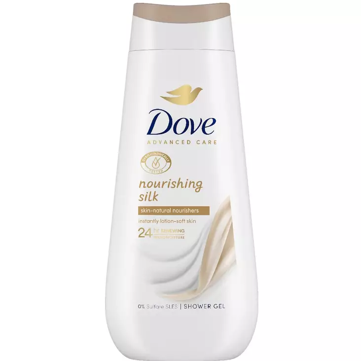 Dove Suihkusaippua Nour Silk 225ml - Suihkusaippuat ja suihkugeelit - 8720181457487 - 1