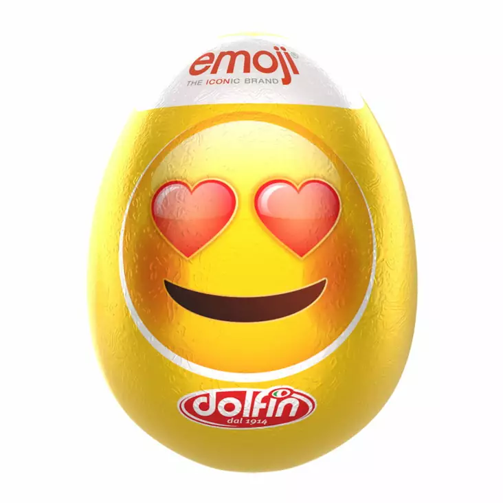 Emoji Yllätyssuklaamuna 110g - Suklaamunat ja pääsiäisherkut - 8002267522587 - 1