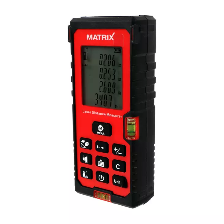 Matrix Etäisyysmittari 50 metriä - Mittaustyökalut ja merkintävälineet - 6418536034187 - 1