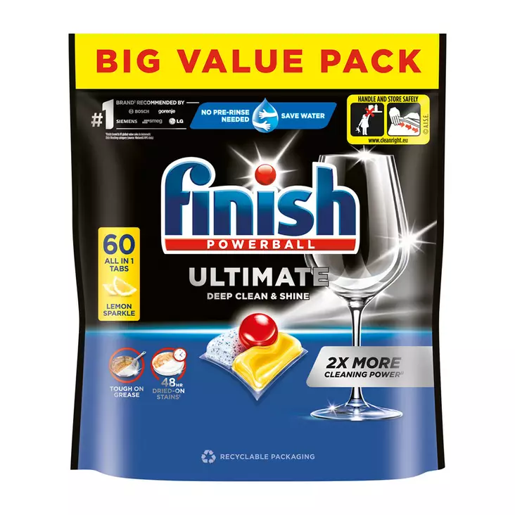 Finish konetiskitabletti 60kpl Ultimate - Konetiskiaineet - 5714970008267 - 1