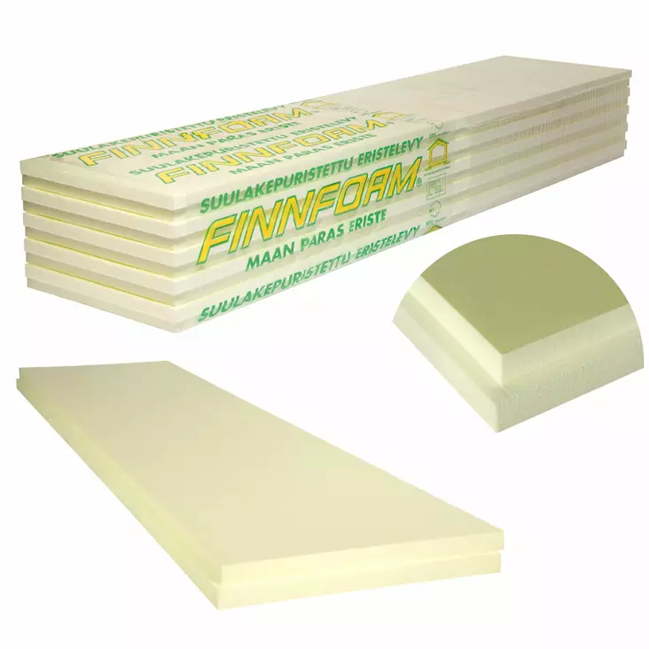 Finnfoam FL-300 50x585x2485 mm XPS-levy - Eristeet - 837217 - 1