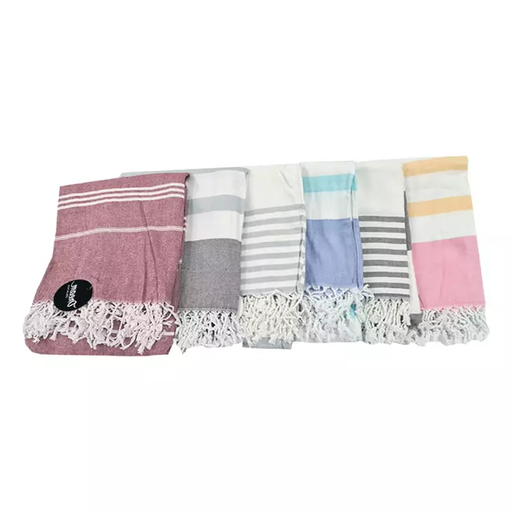 Hamam-pyyhe 90 x 180 cm - Kylpypyyhkeet ja käsipyyhkeet - 6438159385947 - 1