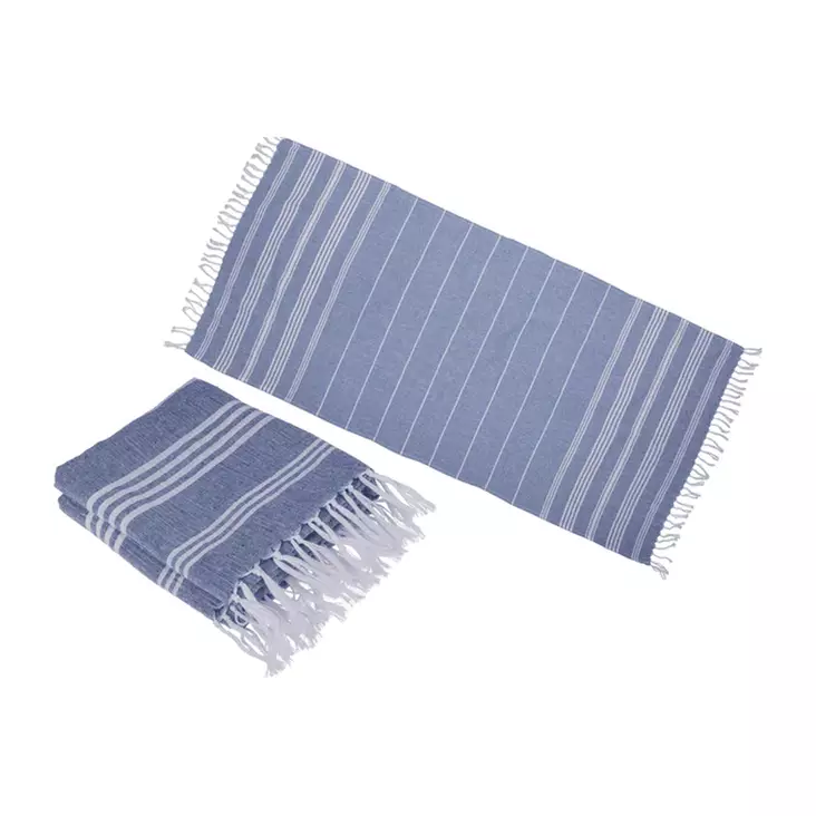 HAMAM PYYHE 80x170cm Sininen - Kylpypyyhkeet ja käsipyyhkeet - 4029811500567 - 1