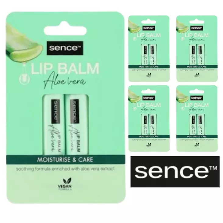 Huulirasva 10kpl Sence Aloe Vera - Huulivoiteet - 836777 - 1