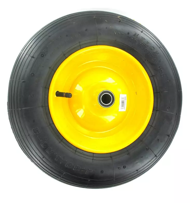 Ilmakumipyörä 4.00-8 akseli 20 mm - Kottikärryn renkaat - 6438168001937 - 2