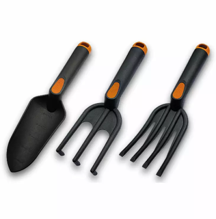 Istutustyökalusetti 3-osainen - Kuokat, istutuslapiot ja viikatteet - 5904182448597 - 1