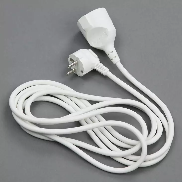 JATKOJOHTO 1-OSAINEN 3M MAADOITETTU - Jatkojohdot, kaapelikelat ja tarvikkeet - 6438140231307 - 2