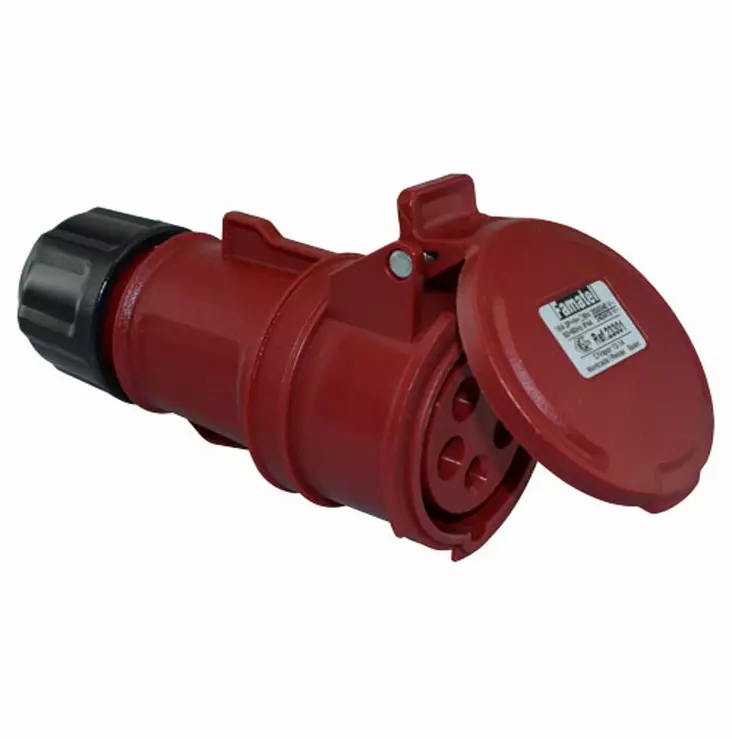 JATKOPISTORASIA 16A 5-NAPAINEN - Jatkojohdot, kaapelikelat ja tarvikkeet - 6438140990877 - 1