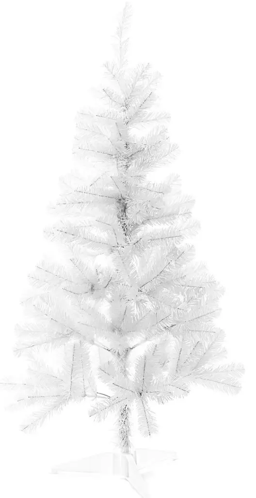 JOULUKUUSI VALKOINEN 120CM - Muovikuuset ja tekokuuset - 6410412471987 - 1