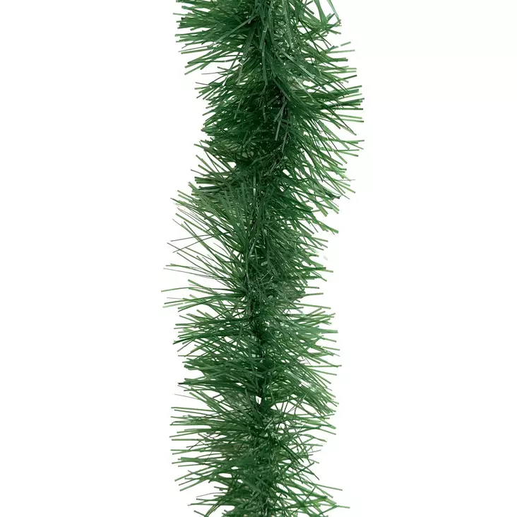 Joulunauha/punos vihreä 200x9cm - Kuusenpunokset ja latvatähdet - 6438506005207 - 1