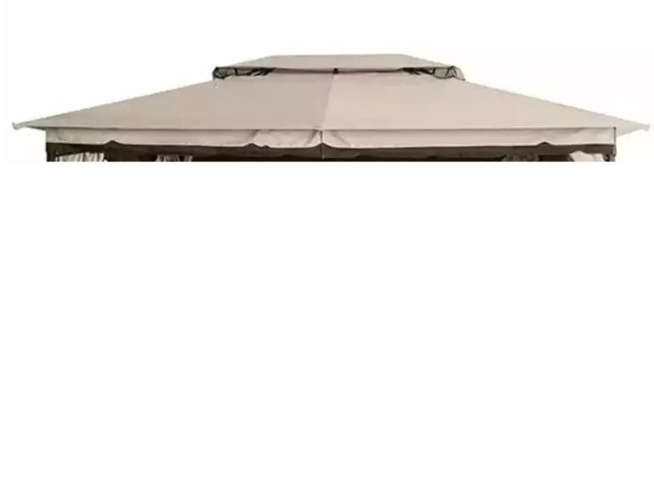 Kattokangas Garda paviljonkiin 3 x 4 m beige - Paviljongin varakatteet - 6438168119977 - 1