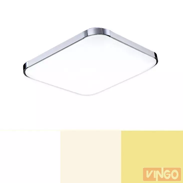 KATTOVALAISIN LED Vingo kaukosäätöinen värisävyä vaihtava plafondi - Riippuvalaisimet - 3597 - 1