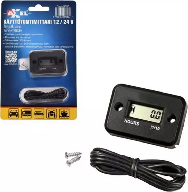 Tuntimittari k=C3=A4ytt=C3=B6tuntimittari - Sähkömittarit - 6438152086537 - 1