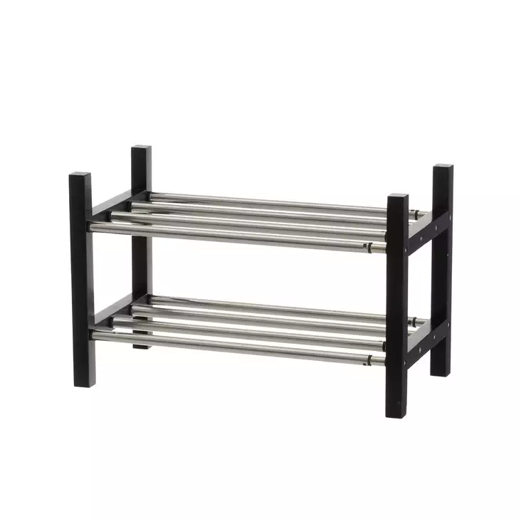 Kenkäteline säädettävä musta - Kenkätelineet - 6410416072067 - 1