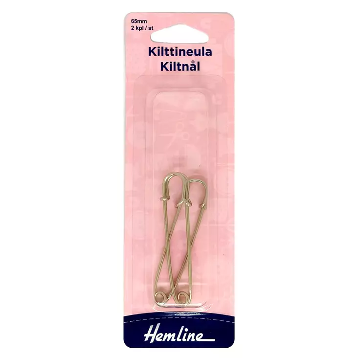 HEMLINE KILTTINEULA 65MM - Ompelulangat ja ompelutarvikkeet - 9317385294537 - 1