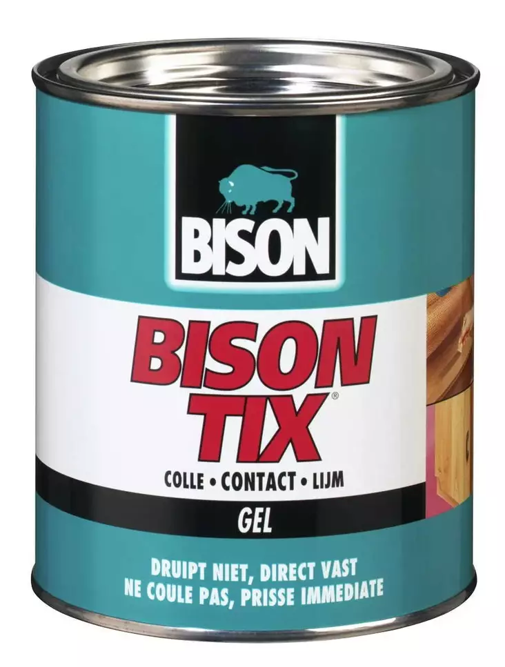 KONTAKTILIIMA 750ML HYYTELÖ BISON Bison 750 ml tix - Kontaktiliimat ja askarteluliimat - 8710439004327 - 1