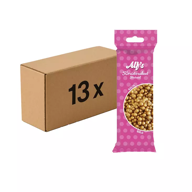 Koristerae Alf´s 13x30g kulta - Leivonta-ainekset - 6420224007007 - 1